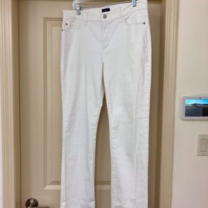 Just bought these on Posh. They're too big! NYDJ Not Your Daughters Jeans Sz 12